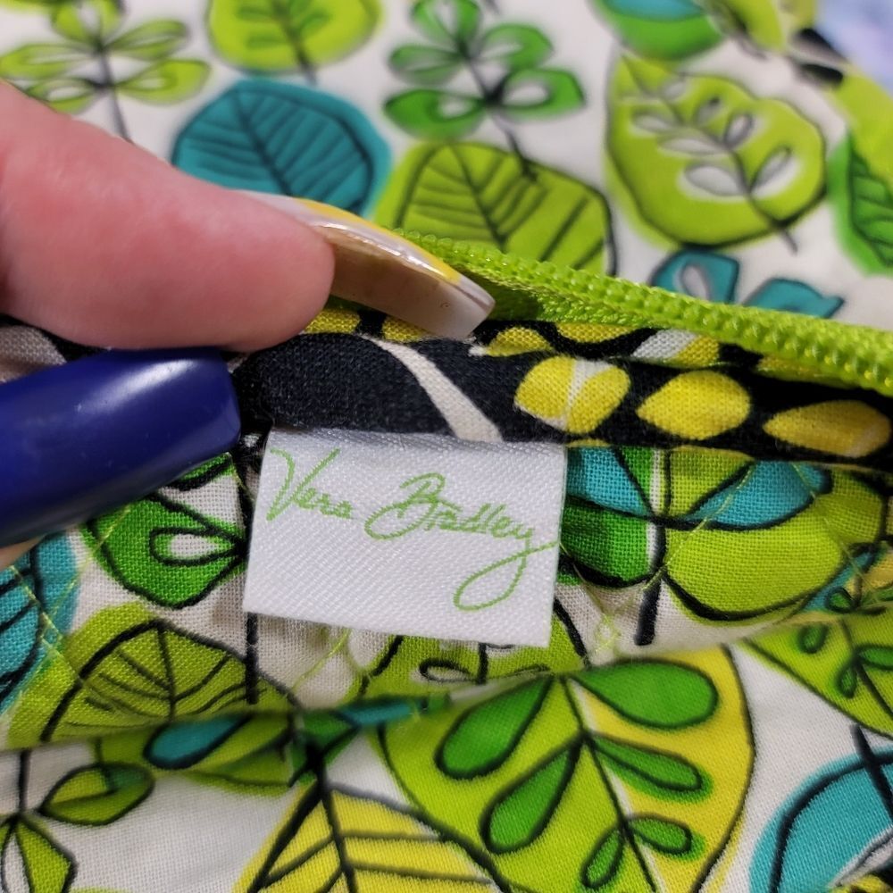 Vera Bradley Mini Hipster Crossbody Limes Up Retired Print Bag - Picture 9 of 12